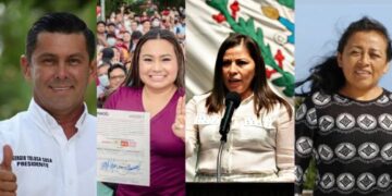 Ellos son quienes buscan la diputación local por el Distrito 12 en Quintana Roo