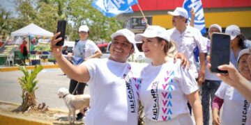 Pese a ataques y calumnias, Lili Campos sigue con su campaña buscando la continuidad de la renovación
