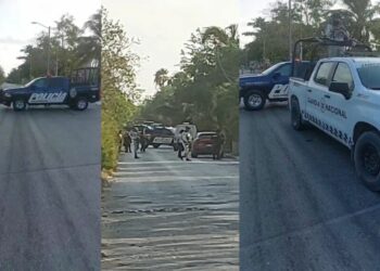 Sujeto asesina a una mujer de varios disparos en Playa del Carmen