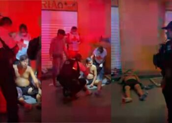 Apuñalan a sujeto mientras cenaba en la colonia Colosio de Playa del Carmen