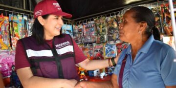 Construcción de la paz y apoyos a las mujeres, dos ejes del futuro gobierno de Estefanía Mercado