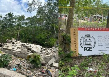 Impiden vecinos desalojo en colonia irregular Las Torres de Playa del Carmen