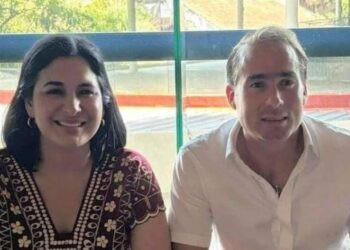Se reúnen Estefanía Mercado y Diego Castañón, dos de los perfiles más destacados de la 4T en Quintana Roo