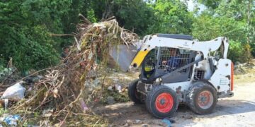Eliminan micro tiradero de basura en la Avenida Lilis