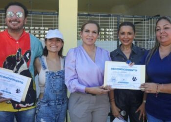 Inauguran zona de adopción canina en Solidaridad