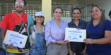 Inauguran zona de adopción canina en Solidaridad
