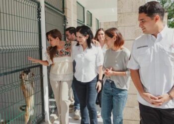 Mara Lezama y Estefanía Mercado, por la adopción responsable de mascotas