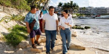 De la mano de la comunidad, Estefanía Mercado impulsa proyecto integral para la recuperación de arenales en Playa del Carmen