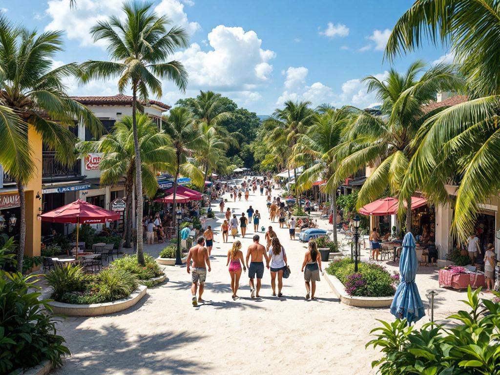 Vista Pictórica de la Quinta Avenida