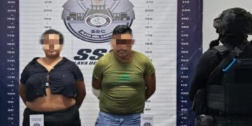 Detienen a dos personas con dosis de diversos narcóticos en Playa del Carmen