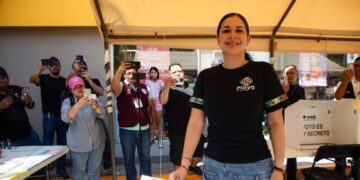 Estefanía Mercado invita a las y los playenses a participar en la elección del Poder Judicial