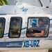 Helicóptero del Gobierno de Estefanía Mercado rescata a dos personas frente a las costas de Punta Allen