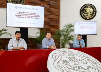 Continúan los trabajos para actualizar el PDU del Centro de Población de Playa del Carmen