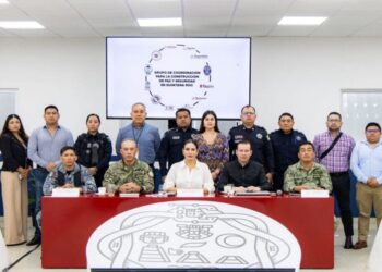 Estefanía Mercado reafirma su compromiso con la seguridad y la construcción de la paz en Playa del Carmen