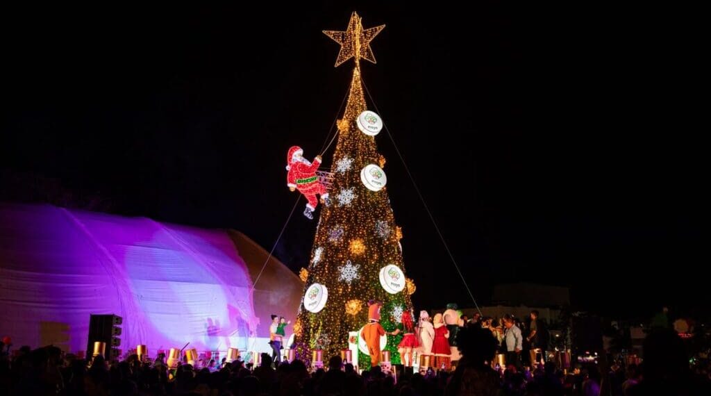 Espectacular e histórica Navidad Mágica en Playa del Carmen