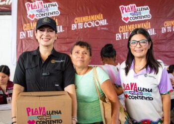 Estefanía Mercado lleva la “Chambamanía” a la colonia Colosio con todos los servicios municipales gratis