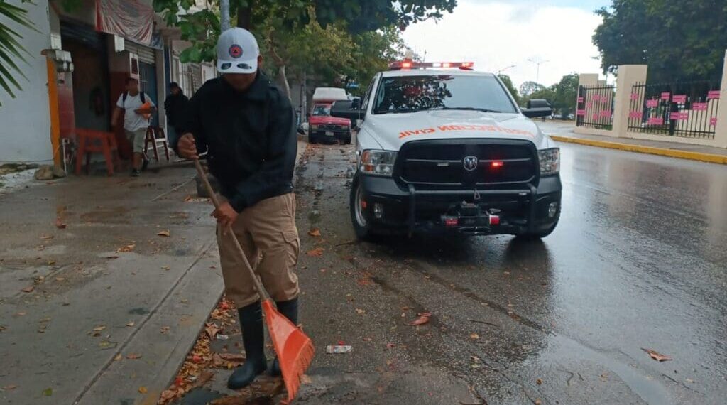 Gobierno de Estefanía Mercado mantiene operativo ante lluvias y bajas temperaturas