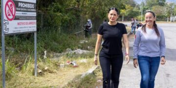 Estefanía Mercado despliega operativo de servicios públicos para atender a Villamar 2