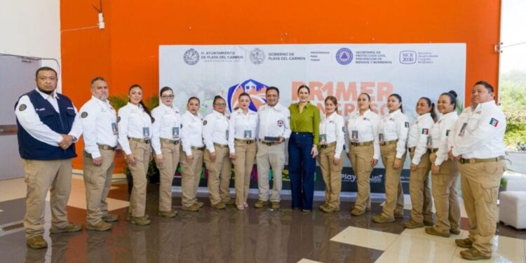 Estefanía Mercado destaca cooperación global en el Primer Congreso Internacional de Protección Civil