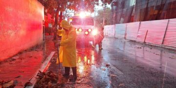 Gobierno de Estefanía Mercado activa Operativo Tormenta ante lluvias registradas en Playa del Carmen