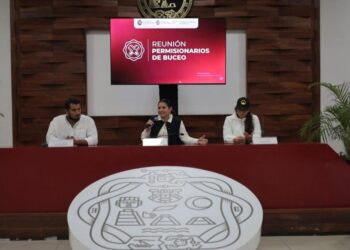 Promueve gobierno de Estefanía Mercado inclusión económica del sector de buceo en la transformación de Playa del Carmen