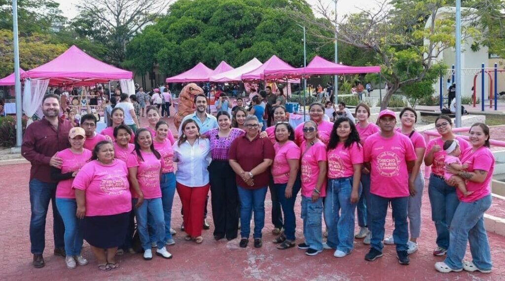 Gobierno de Estefanía Mercado impulsa economía social con Mercado "Hecho en Playa"