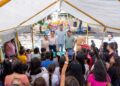 Llevan Estefanía Mercado y Eduardo Nájera amor a niñas y niños del Centro de Asistencia Temporal del DIF Playa del Carmen