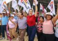 Claudia Sheinbaum, Mara Lezama y Estefanía Mercado trabajan por Q. Roo y Playa del Carmen