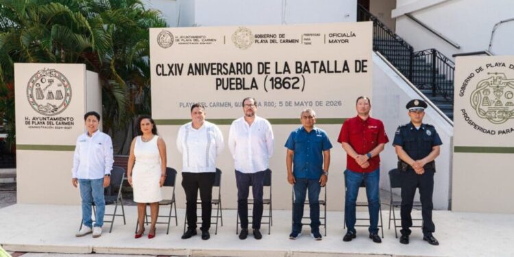 Gobierno de Estefanía Mercado destaca la defensa de la soberanía nacional en el 164 aniversario de la Batalla de Puebla