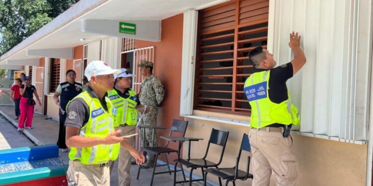 Gobierno de Playa del Carmen refuerza la prevención con revisión de refugios temporales en el municipio